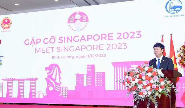 Singapore đứng thứ 3 về đầu tư nước ngoài tại Bình Dương