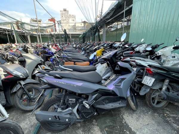 TP. Hồ Chí Minh: Công an tìm chủ nhân của gần 200 xe tang vật của các vụ án