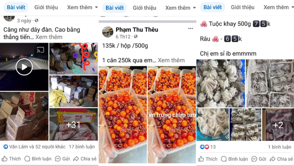 Cao Bằng: Phát hiện cơ sở livestream bán thực phẩm không rõ nguồn gốc