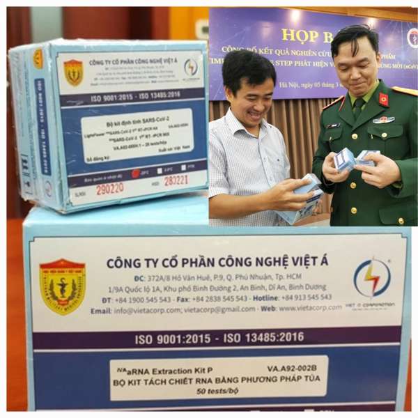 Đề tài nghiên cứu kit test Việt Á được “xào nấu” trên mạng