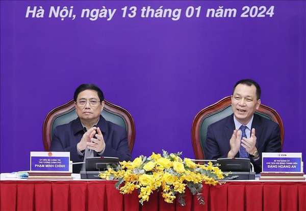 Thủ tướng Phạm Minh Chính tin tưởng EVN sẽ vượt qua khó khăn, hoàn thành nhiệm vụ được giao