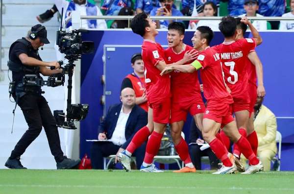 AFC ấn tượng với màn trình diễn của đội tuyển Việt Nam trước Nhật Bản