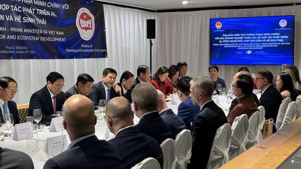 Bộ trưởng Nguyễn Hồng Diên tham dự chuỗi sự kiện tại WEF Davos 2024