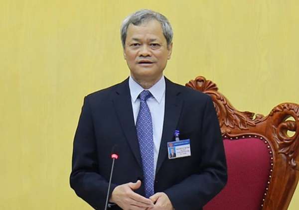 Ông Nguyễn Tử Quỳnh trong một cuộc họp. Cổng thông tin điện tử Bắc Ninh
