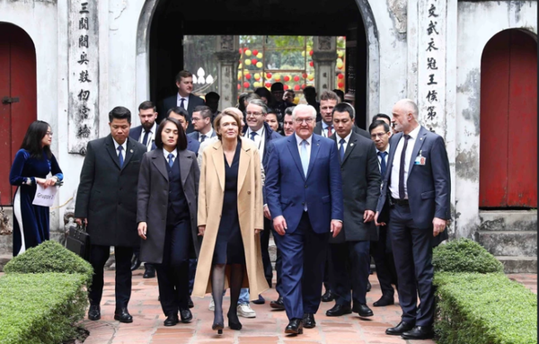 Chủ tịch nước Võ Văn Thưởng chủ trì Lễ đón Tổng thống Đức Frank-Walter Steinmeier