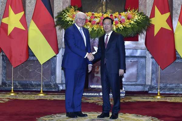 Tổng thống Đức Frank-Walter Steinmeier: Việt Nam là đối tác kinh tế tin cậy