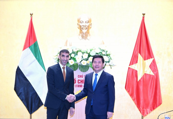 Sớm kết thúc đàm phán CEPA Việt Nam - UAE để nâng tầm quan hệ hợp tác song phương