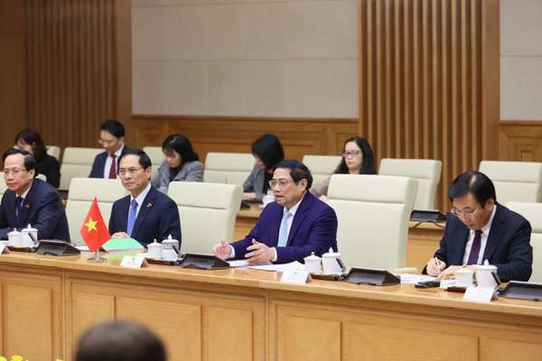Thủ tướng Phạm Minh Chính: Khuyến khích doanh nghiệp Đức đầu tư vào Việt Nam