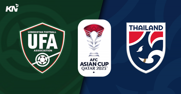 Trận Uzbekistan và Thái Lan diễn ra lúc 18h30 ngày 30/01 thuộc vòng 1/8 Asian Cup 2023