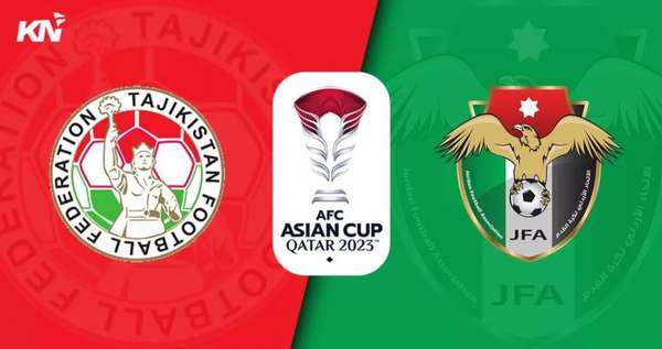Trận Tajikistan và Jordan diễn ra lúc 18h30 ngày 02/02 thuộc vòng tứ kết Asian Cup 2023