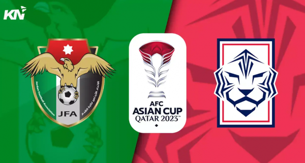Trận Jordan và Hàn Quốc diễn ra lúc 22h00 ngày 6/2 thuộc vòng bán kết Asian Cup 2023