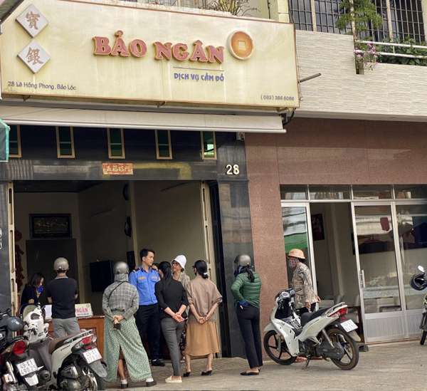 Lâm Đồng: Công an tiếp nhận, thụ lý điều tra vụ chủ tiệm cầm đồ “vỡ nợ” tại Bảo Lộc