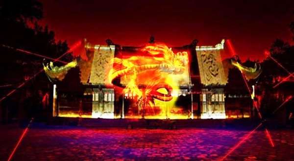 Lễ hội Đền Trần Thái Bình 2024: Tái hiện Hào khí Đông A bằng công nghệ 3D Mapping đỉnh cao