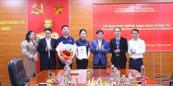 Thêm 2 dự án với hơn 330 triệu USD đầu tư vào Quảng Ninh