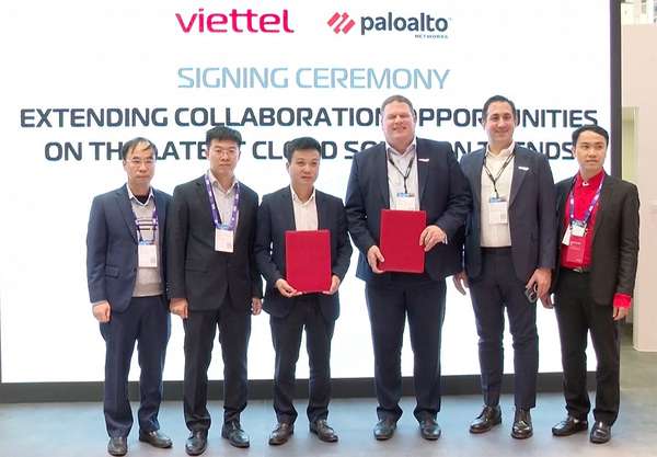 Viettel Solutions hợp tác chiến lược với công ty an ninh mạng Palo Alto Networks (Mỹ)