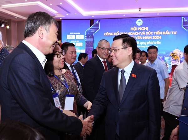 Chủ tịch Quốc hội dự hội nghị công bố quy hoạch và xúc tiến đầu tư tỉnh Phú Yên