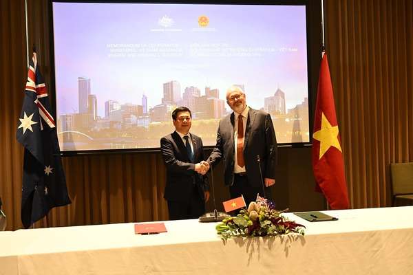 Việt Nam - Australia thúc đẩy hợp tác trong lĩnh vực năng lượng, khoáng sản