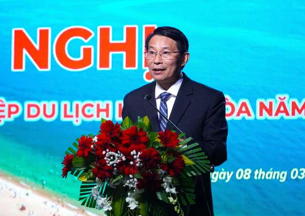Ông Đinh Văn Thiệu - Phó Chủ tịch UBND tỉnh Khánh Hoà. Ảnh: Đức Thảo