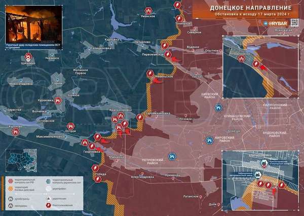 Chiến sự Nga-Ukraine hôm nay ngày 18/3/2024: Ivanivske của Ukraine thất thủ; Nga chặn đứng đòn phản công