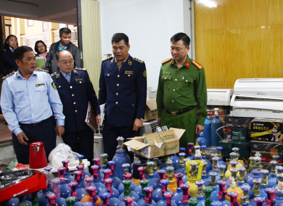 Thái Nguyên: Tiêu hủy lô hàng hóa vi phạm trị giá gần 940 triệu đồng
