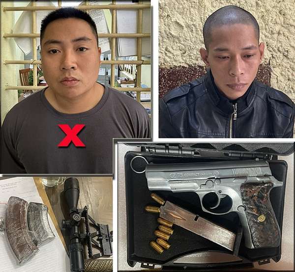 Thanh Hóa: Bắt giữ 2 đối tượng mua bán súng trên mạng xã hội