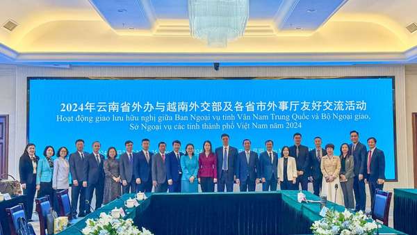 Thúc đẩy hợp tác các lĩnh vực tiềm năng giữa Việt Nam và tỉnh Vân Nam (Trung Quốc)