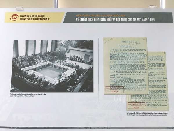 Giới thiệu tài liệu lưu trữ quốc gia về Chiến dịch Điện Biên Phủ và Hội nghị Giơnevơ