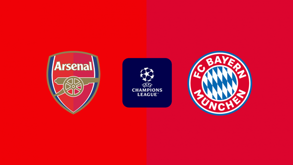 Trận đấu giữa Arsenal và Bayern Munich sẽ diễn ra lúc 2h00 ngày 10/4 trong khuôn khổ vòng tứ kết Champions League.