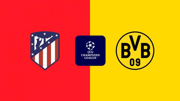 Trận đấu giữa Atletico và Dortmund sẽ diễn ra lúc 2h00 ngày 11/4 trong khuôn khổ vòng tứ kết Champions League