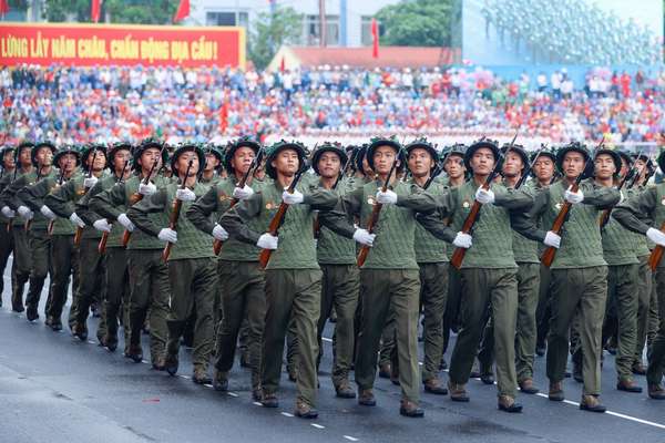 Mãn nhãn màn diễu binh, diễu hành tại Lễ kỷ niệm 70 năm Chiến thắng Điện Biên Phủ