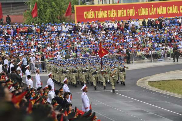 Mãn nhãn màn diễu binh, diễu hành tại Lễ kỷ niệm 70 năm Chiến thắng Điện Biên Phủ