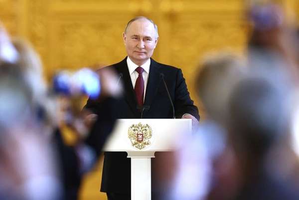 Tổng thống Nga Vladimir Putin chính thức nhậm chức