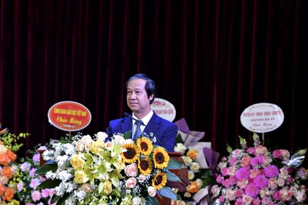 Lễ công bố PGS.TS Nguyễn Đức Sơn giữ chức Hiệu trưởng Trường Đại học Sư phạm Hà Nội