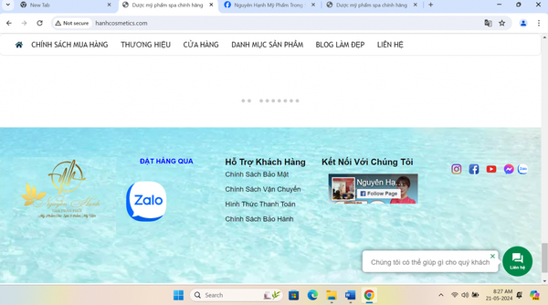 Thái Bình: Phát hiện cơ sở kinh doanh mỹ phẩm không thông báo website bán hàng theo quy định