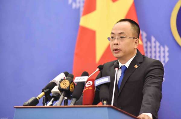 Việt Nam kiên quyết phản đối hành động vi phạm chủ quyền tại quần đảo Hoàng Sa
