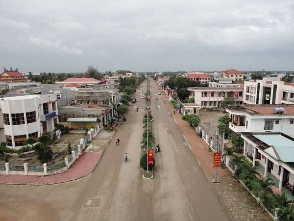 Một góc thị xã An Nhơn, tỉnh Bình Định - Ảnh: binhdinh.gov.vn
