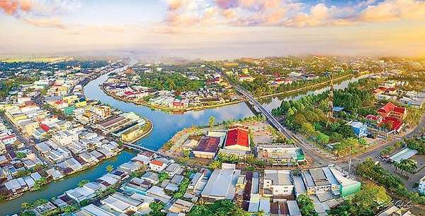Dự án Khu đô thị mới thị xã Long Mỹ 2, phường Thuận An. 
