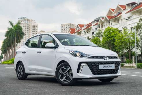Thị trường ô tô Việt Nam ra mắt mẫu xe New Grand i10 mới của Huyndai