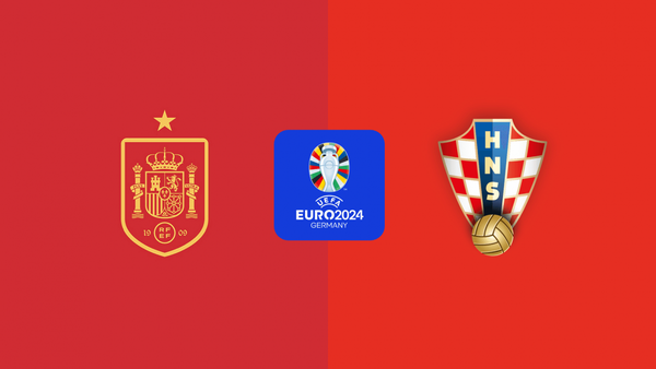 Trận Tây Ban Nha và Croatia diễn ra lúc 23h00 ngày 15/6 thuộc vòng bảng EURO 2024 