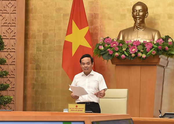 Phó Thủ tướng Chính phủ Trần Lưu Quang đã chủ trì Phiên họp Hội đồng thẩm định Quy hoạch lâm nghiệp quốc gia thời kỳ 2021-2030, tầm nhìn đến năm 2050 - Ảnh: VGP/Hải Minh