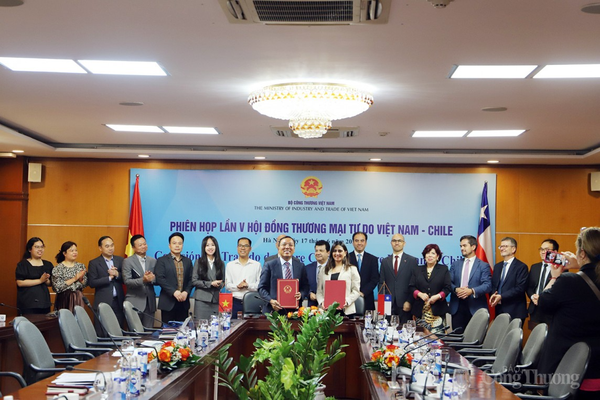 Phiên họp lần V Hội đồng Thương mại tự do hai nước Việt Nam-Chile