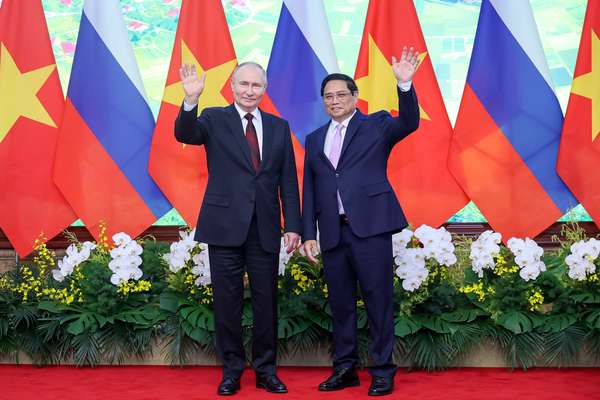 Chùm ảnh: Thủ tướng Phạm Minh Chính hội kiến Tổng thống Liên bang Nga Vladimir Putin- Ảnh 6.