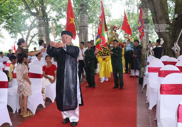 Công nhận lễ hội đền Lục Giáp thuộc Danh mục di sản văn hóa phi vật thể Quốc gia