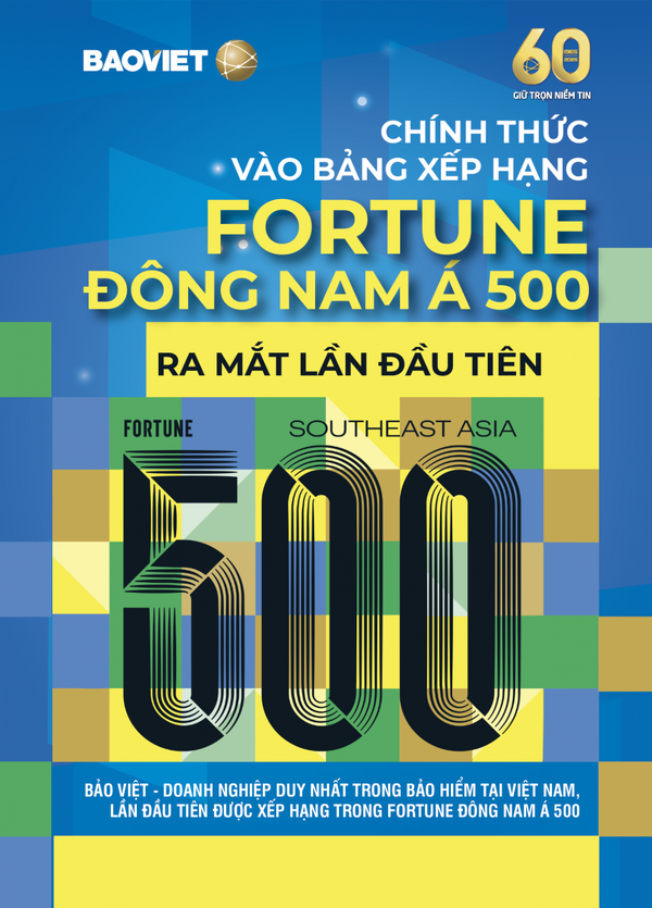 Tập đoàn Bảo Việt dành hơn 745 tỷ đồng chi trả cổ tức bằng tiền, tương đương tỷ lệ 10,037%