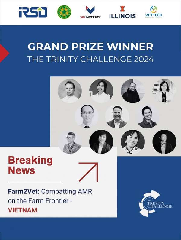 Giám đốc Thử thách Trinity tiết lộ lý do dự án của VinUni nhận giải thưởng 1 triệu bảng Anh
