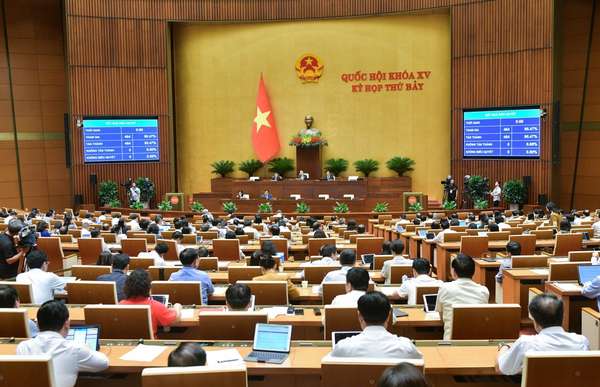  Quốc hội biểu quyết thông qua Luật Công nghiệp quốc phòng, an ninh và động viên công nghiệp