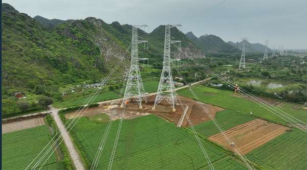 Đường dây 500kV mạch 3 Nam Định 1- Thanh Hoá đủ điều kiện đóng điện