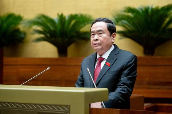 Chủ tịch Quốc hội Trần Thanh Mẫn phát biểu bế mạc Kỳ họp