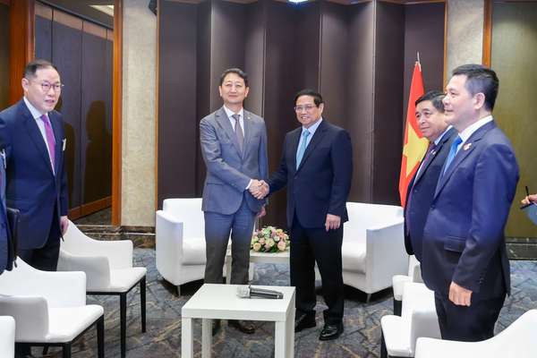 Thủ tướng Phạm Minh Chính dự Diễn đàn doanh nghiệp Việt Nam - Hàn Quốc