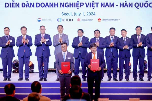 Thủ tướng Phạm Minh Chính dự Diễn đàn doanh nghiệp Việt Nam   Hàn Quốc